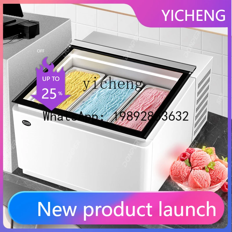 Витрина для твердого мороженого ZSG, настольная, 3 секции, для демонстрации замороженного мороженого и йогурта
Витрина для твердого мороженого ZSG, настольная, 3 секции, для демонстрации замороженного мороженого и йогурта