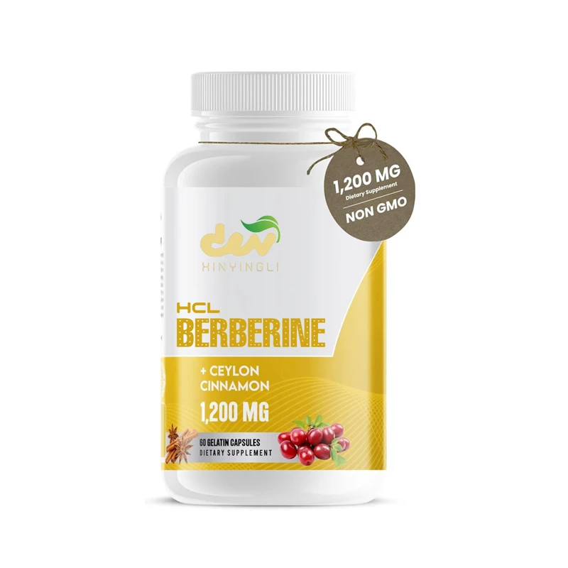 Berberine Hydrochloride 1200 Mg - Metabolic and Digestive Health Support, Pure, Non GMO
Berberine Hydrochloride 1200 Mg - Metabolic and Digestive Health Support, Pure, Non GMO