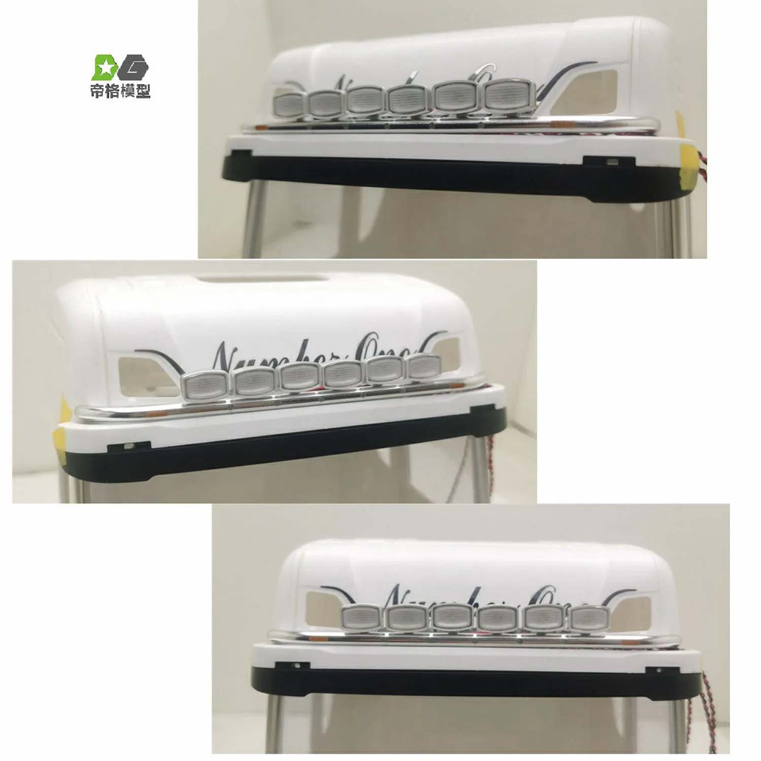 Cabin Roof LED Light Bar Squarelight Spare Parts For Toy 1/14 770S 56368 56371 Remote Control Tractor Truck Car Model Decorative
Cabin Roof LED Light Bar Squarelight Spare Parts For Toy 1/14 770S 56368 56371 Remote Control Tractor Truck Car Model Decorative