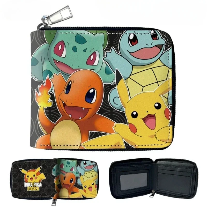 Hot New Cartoon Wallets Anime Figures Pikachus Gengar Fashion Zipper Leather Wallet Cosplay Kawaii Mini Coin Purse
Hot New Cartoon Wallets Anime Figures Pikachus Gengar Fashion Zipper Leather Wallet Cosplay Kawaii Mini Coin Purse