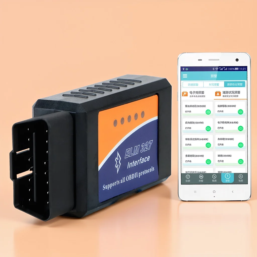 ELM 327 V2.1 OBD2 Bluetooth Code Reader: Universal OBDII Car Diagnostic Scanner & Auto Accessory