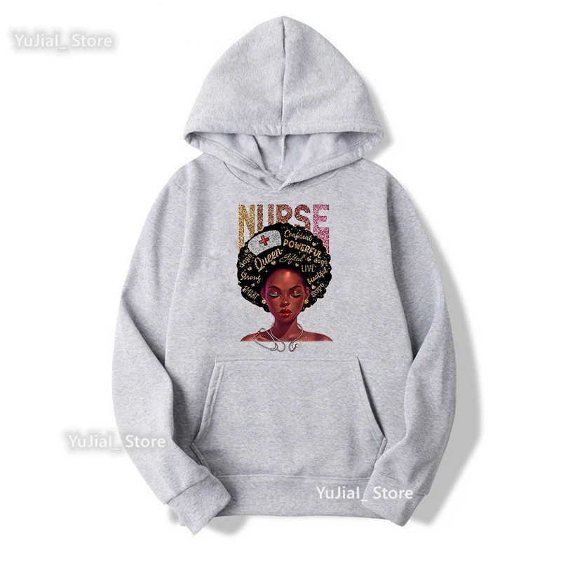 Black Girls Nurse Graphic Print White/Gray/Pink Hoodies Women'S Clothing Melanin Poppin Sweatshirt Femme Nurse Life Tracksuit
Black Girls Nurse Graphic Print White/Gray/Pink Hoodies Women'S Clothing Melanin Poppin Sweatshirt Femme Nurse Life Tracksuit