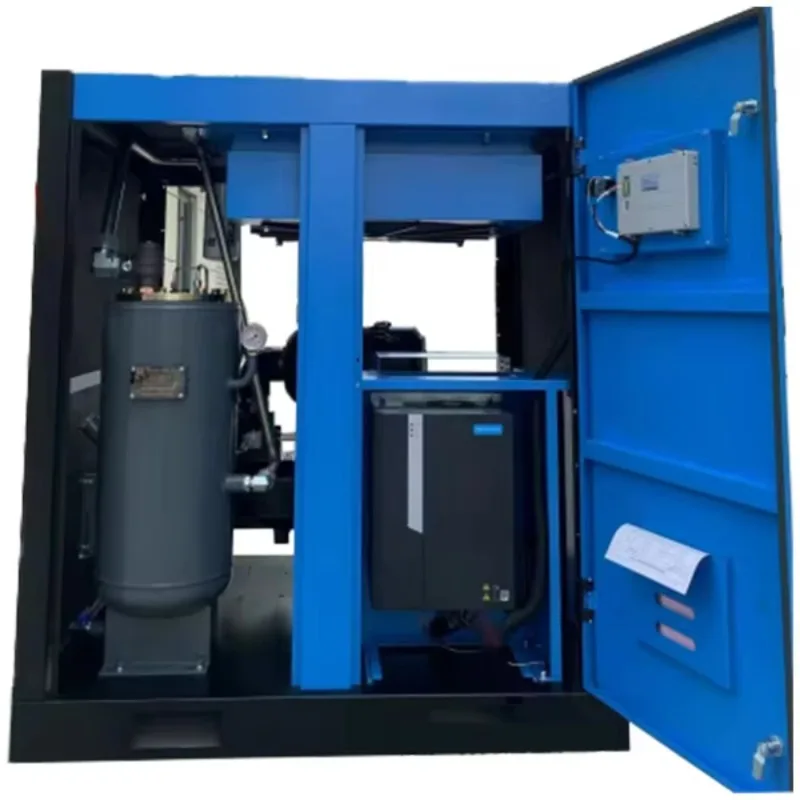 Chinese Manufacturer Permanent Magnet Variable Frequency Screw Air Compressor
Chinese Manufacturer Permanent Magnet Variable Frequency Screw Air Compressor
