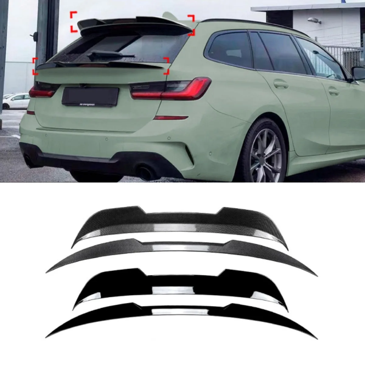 Car Rear Trunk Spoiler Wing Rear Spoiler Rear Roof Spoiler Wing Body Kit For BMW 3 Series G21 2019+ Car Accessories
Car Rear Trunk Spoiler Wing Rear Spoiler Rear Roof Spoiler Wing Body Kit For BMW 3 Series G21 2019+ Car Accessories