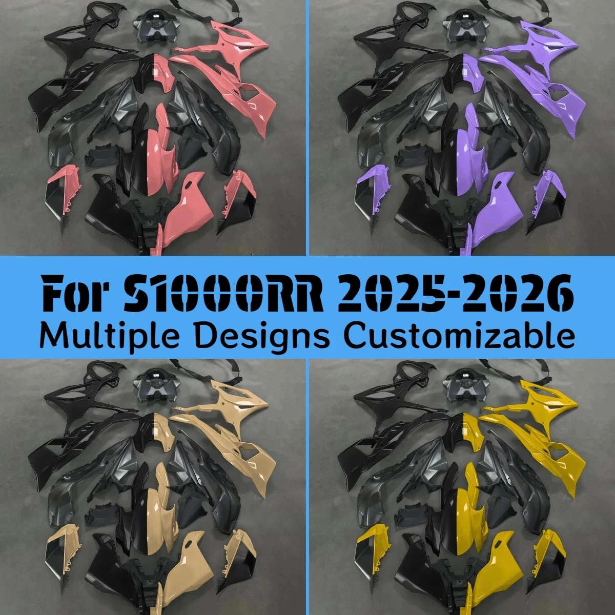 Prime Fairing Kit S1000RR 2025 2026 Injection Molded Motorcycle Fairings for BMW S 1000RR 25 26
Prime Fairing Kit S1000RR 2025 2026 Injection Molded Motorcycle Fairings for BMW S 1000RR 25 26