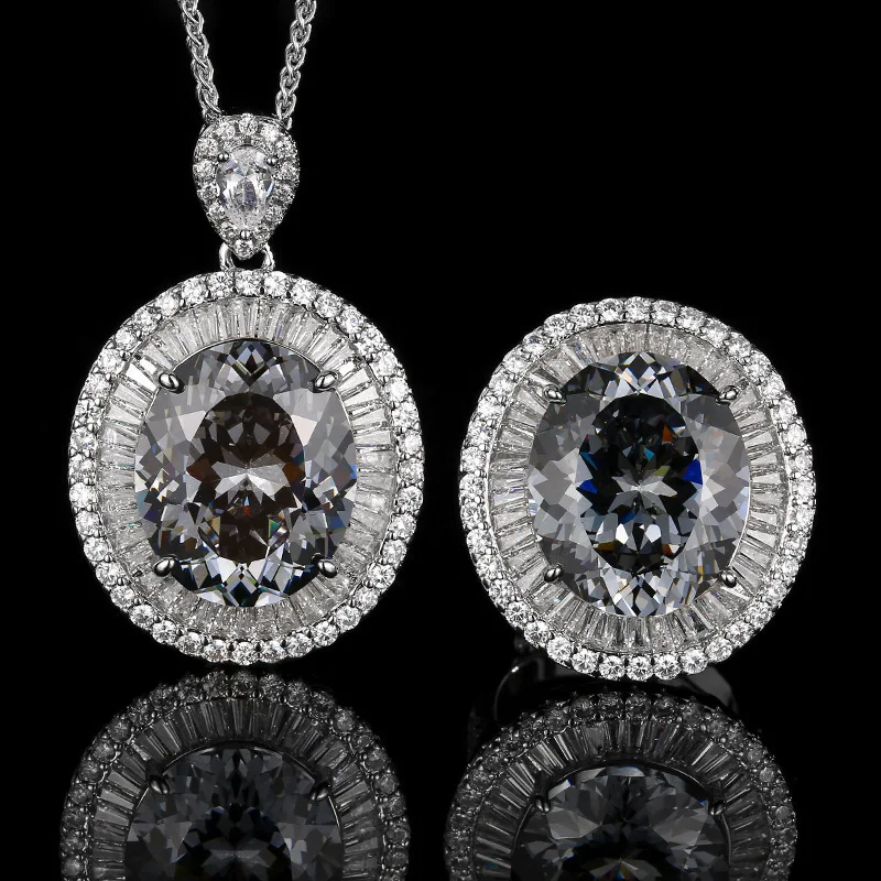 Jewelry Gold-plated Bird's Nest Cut Black Gray Egg-shaped Fashion Pendant Set 15*18
Jewelry Gold-plated Bird's Nest Cut Black Gray Egg-shaped Fashion Pendant Set 15*18