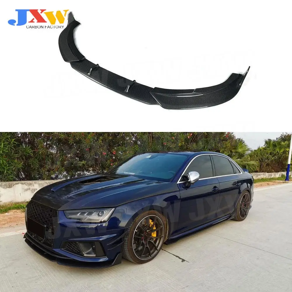 Dry Carbon Fiber Front Bumper Lip For Audi A4 Sline Sport S4 Sedan B10 2019 2020 FRP Head Bumper Chin Guard Car Styling
Dry Carbon Fiber Front Bumper Lip For Audi A4 Sline Sport S4 Sedan B10 2019 2020 FRP Head Bumper Chin Guard Car Styling