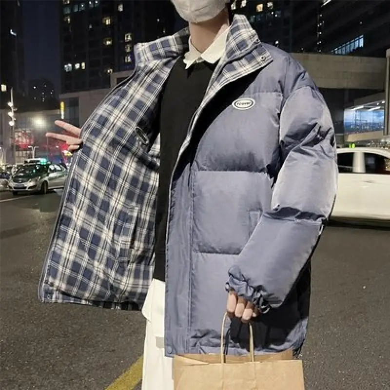 Fleece Thicken Letter Graphic Men Winter Coat Stand Collar Oversize Parkas Korean Style Male Padded Coat Warm Jackets M-2Xl Sale
Fleece Thicken Letter Graphic Men Winter Coat Stand Collar Oversize Parkas Korean Style Male Padded Coat Warm Jackets M-2Xl Sale