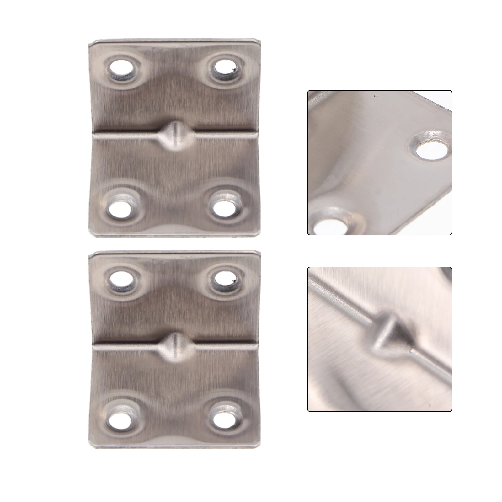 16Pcs Durable Stainless Steel L Corner Brackets for Shelves Tables Benches Stools Home Furniture Reinforcement
16Pcs Durable Stainless Steel L Corner Brackets for Shelves Tables Benches Stools Home Furniture Reinforcement