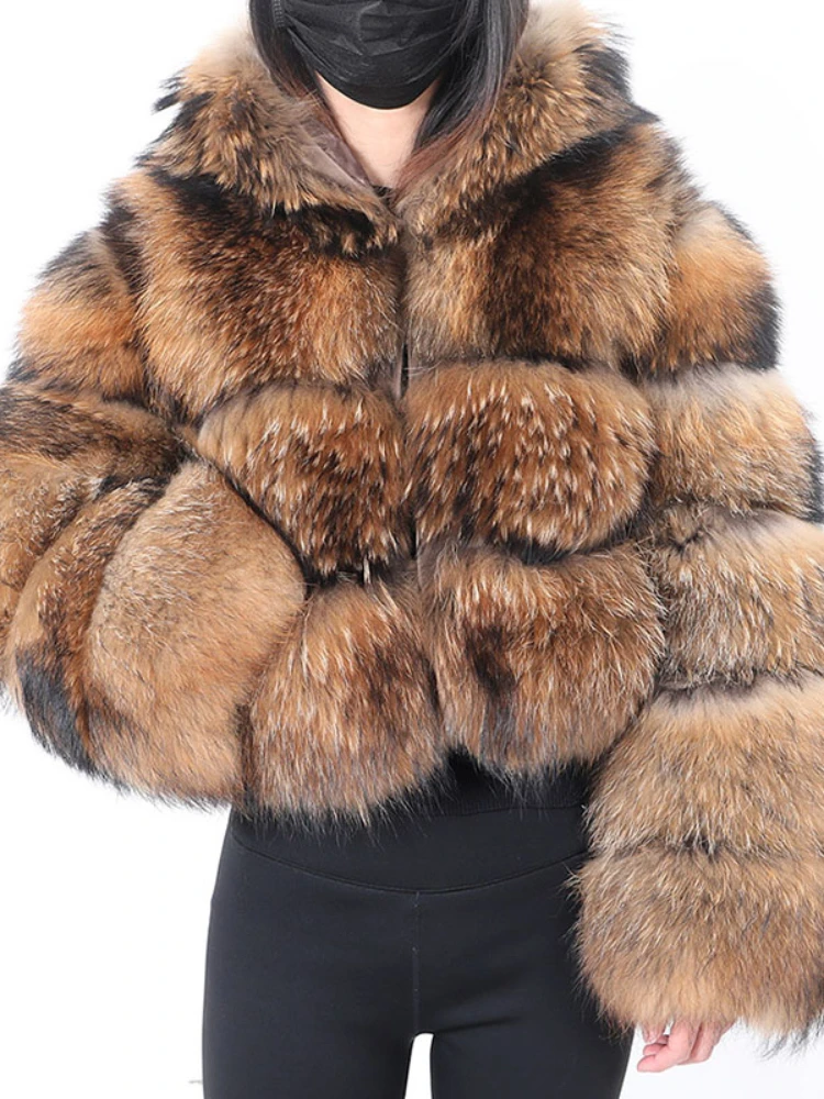 MENINA BONITA 2022 Natural Real Raccoon Fur Jackets Hooded Coat Super Hot Women Winter Fashion Luxury Large Size Female Clothing
MENINA BONITA 2022 Natural Real Raccoon Fur Jackets Hooded Coat Super Hot Women Winter Fashion Luxury Large Size Female Clothing