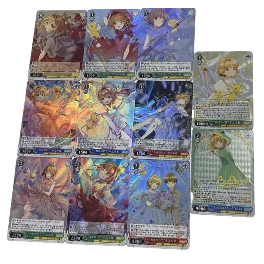 Набор самостоятельной сборки кардкомотора сакуры, 11 шт., LI SYAORAN KINOMOTO Sakura WS Flash Card, аниме периферийная Коллекционная карта, подарок
Набор самостоятельной сборки кардкомотора сакуры, 11 шт., LI SYAORAN KINOMOTO Sakura WS Flash Card, аниме периферийная Коллекционная карта, подарок
