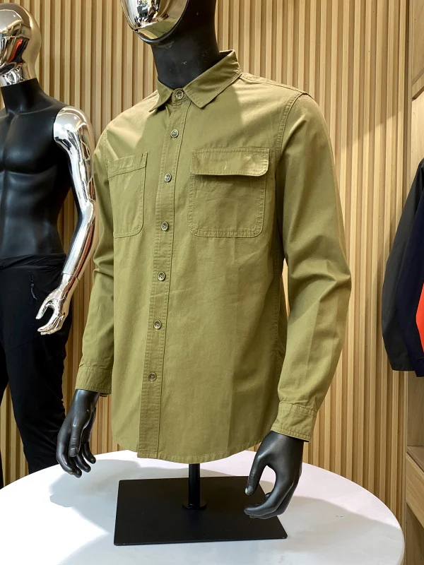 American Workwear Style 100% Cotton Washed Men's Spring Outdoor Casual Long Sleeve Shirt Trendy Classic Standard Fit Button up
American Workwear Style 100% Cotton Washed Men's Spring Outdoor Casual Long Sleeve Shirt Trendy Classic Standard Fit Button up