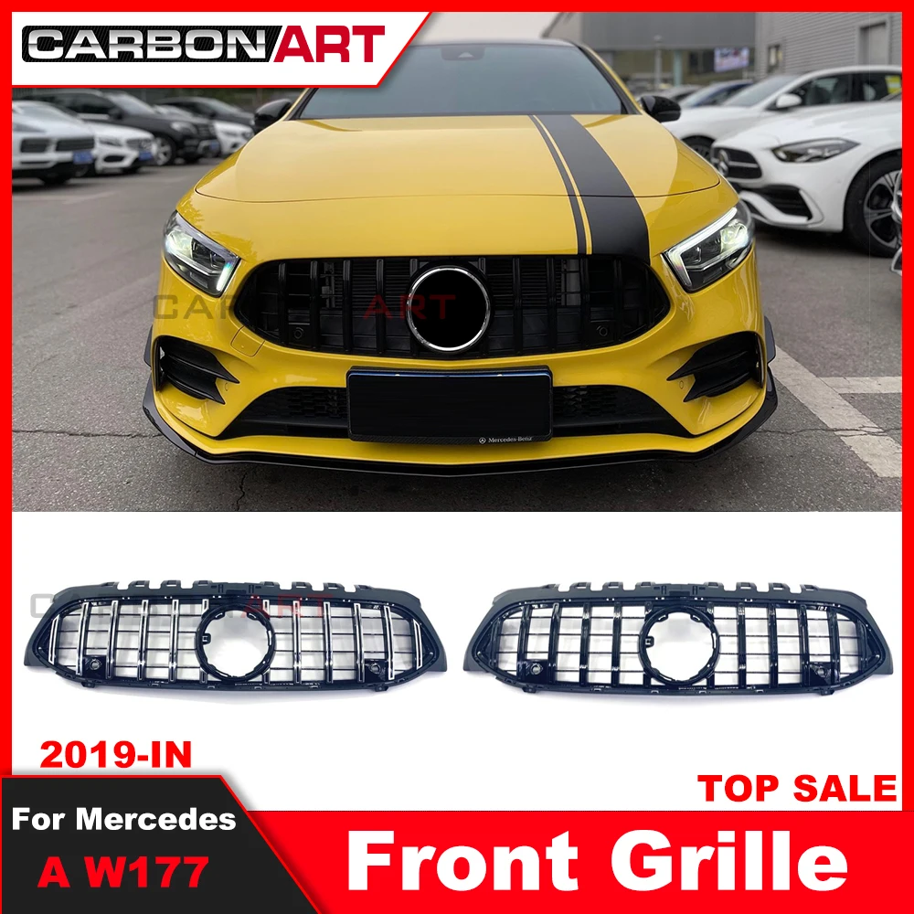 GT Diamond Front Hood Grille Racing Bumper Grill Exterior Part For mercede A class 2019-2023 A250 A200 A180 A220 A35 Facelift
GT Diamond Front Hood Grille Racing Bumper Grill Exterior Part For mercede A class 2019-2023 A250 A200 A180 A220 A35 Facelift