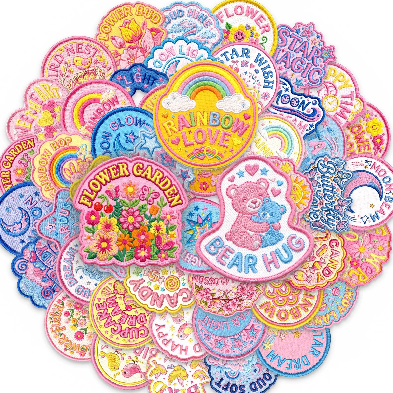 50 Flower Text Cute Animal Embroidery Transparent PET Stickers Stationery Hand Account Mobile Phone Case Water Cup Stickers
50 Flower Text Cute Animal Embroidery Transparent PET Stickers Stationery Hand Account Mobile Phone Case Water Cup Stickers