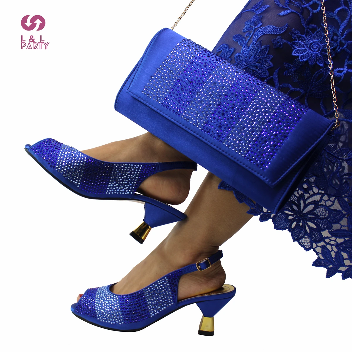 High Quality New Arrival Italian Women Shoes and Bag to Match in Royal Blue Color Special Pumps for Wedding Partyh
High Quality New Arrival Italian Women Shoes and Bag to Match in Royal Blue Color Special Pumps for Wedding Partyh