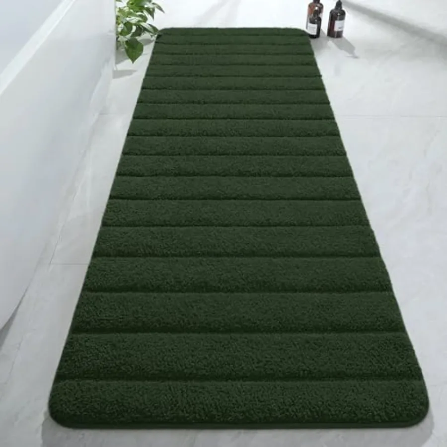 Luxury Long Bathroom Runner Rugs Thick Soft and Absorbent Microfiber Non Slip Bath Mat Rubber Backing Striped Rug Machine Washa
Luxury Long Bathroom Runner Rugs Thick Soft and Absorbent Microfiber Non Slip Bath Mat Rubber Backing Striped Rug Machine Washa
