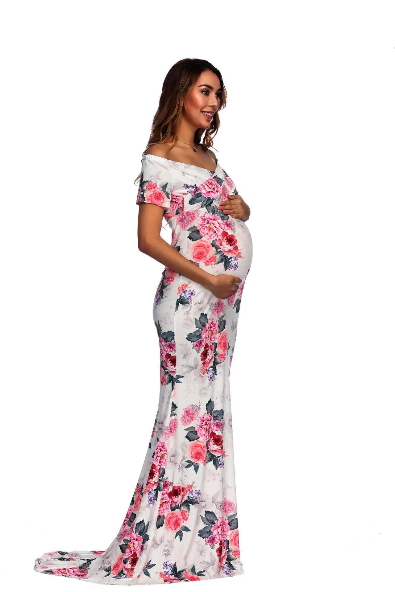 Maternity dress Pregnant dress Photography Props Chiffon Dresses Off Shoulders for Pregnant Women dress White Short sleeves
Maternity dress Pregnant dress Photography Props Chiffon Dresses Off Shoulders for Pregnant Women dress White Short sleeves