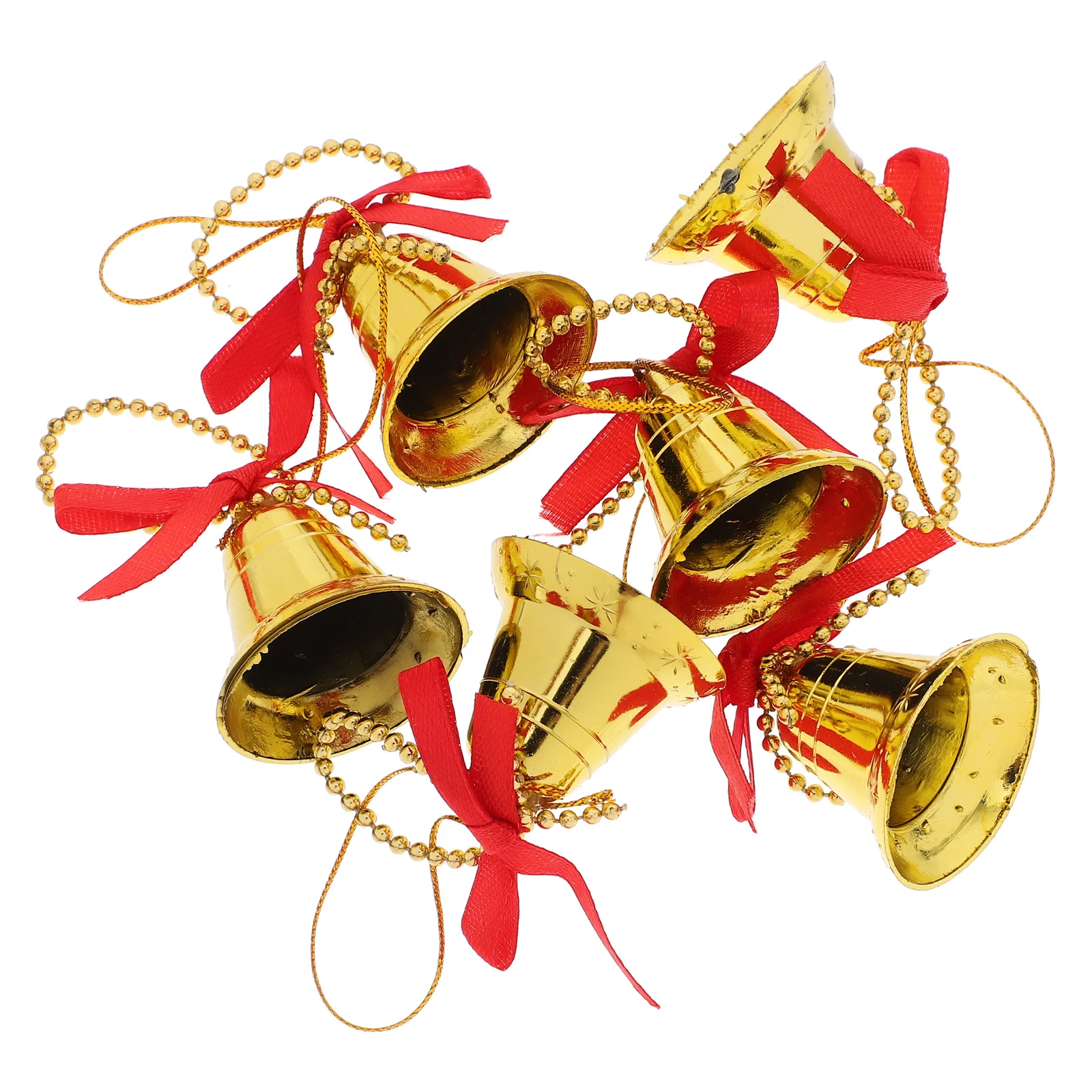 6Pcs Christmas Tree Bells Hanging Ornaments Bow Decoration Xmas Tree Decor Holiday Party Supplies Xmas Bells Decoration
6Pcs Christmas Tree Bells Hanging Ornaments Bow Decoration Xmas Tree Decor Holiday Party Supplies Xmas Bells Decoration