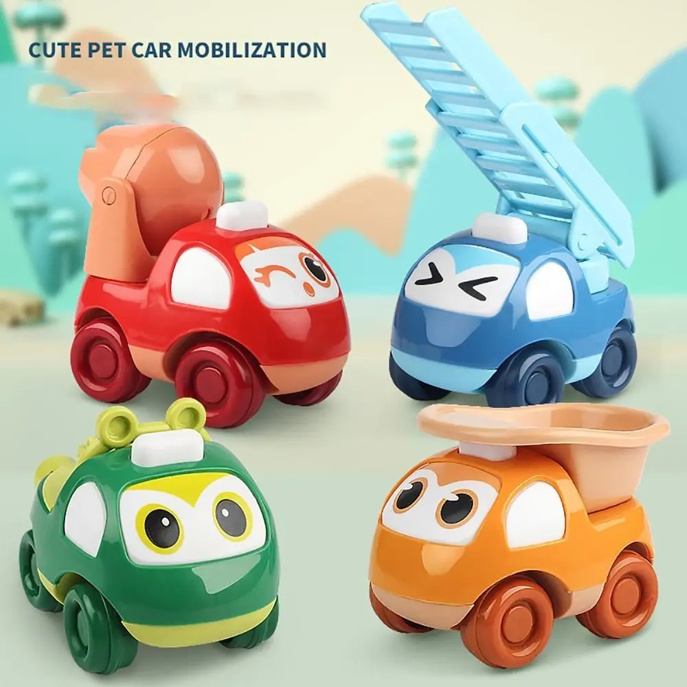 4PCS Plastic Cartoon Toy Car Red Green Blue Brown Inertia Sliding Engineering Vehicle Toys Inertial Engineering Vehicle
4PCS Plastic Cartoon Toy Car Red Green Blue Brown Inertia Sliding Engineering Vehicle Toys Inertial Engineering Vehicle
