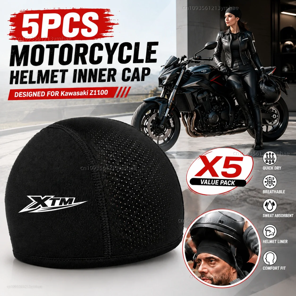 5pcs Motorcycle Helmet Inner Cap Hat Quick Dry Breathable Hat Racing Cap Moto Riding Thin Soft Beanie For Malaguti XTM 2008-2024
5pcs Motorcycle Helmet Inner Cap Hat Quick Dry Breathable Hat Racing Cap Moto Riding Thin Soft Beanie For Malaguti XTM 2008-2024