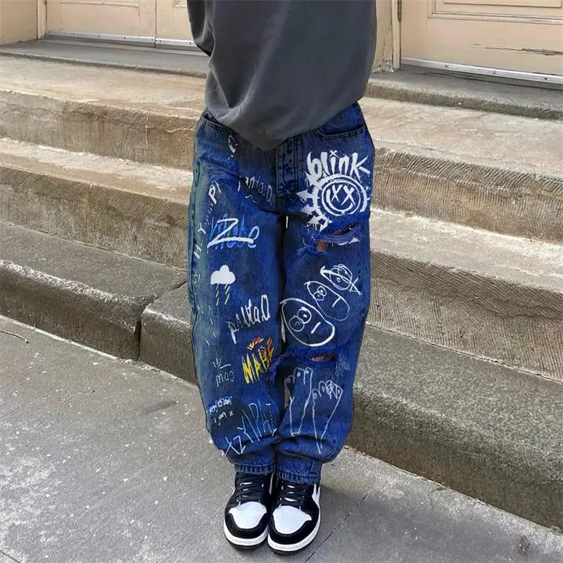 Women's Jeans 2024 Autumn New High-Waisted Slimming Fashion Print Casual Plus-Size Pants
Women's Jeans 2024 Autumn New High-Waisted Slimming Fashion Print Casual Plus-Size Pants