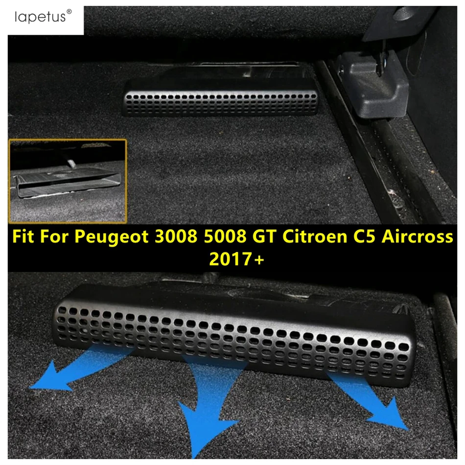 Seat Under Floor Air AC Outlet Vent Dust Cover Accessories For Citroen C5 Aircross 2018 - 2024 Peugeot 3008 5008 GT 2017 - 2024
Seat Under Floor Air AC Outlet Vent Dust Cover Accessories For Citroen C5 Aircross 2018 - 2024 Peugeot 3008 5008 GT 2017 - 2024