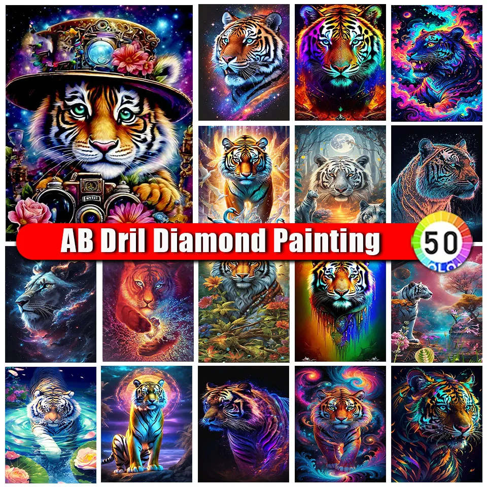 Merdika Zipper Bag Full Square AB Diamond Painting Tiger Colorful DIY 5D Needlework Diamond Embroidery Sale Animal Home Decor
Merdika Zipper Bag Full Square AB Diamond Painting Tiger Colorful DIY 5D Needlework Diamond Embroidery Sale Animal Home Decor