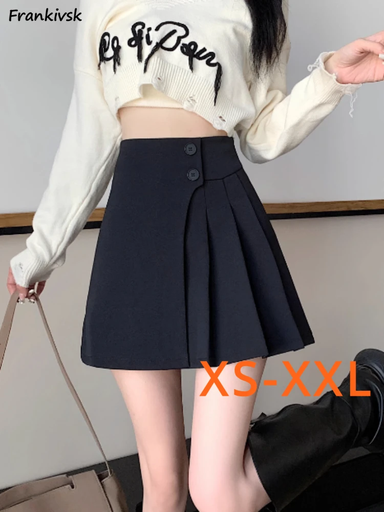 Плиссированные юбки для женщин Pure College Slim Button Y2k Новое поступление для поездок на работу Лето Soft Chill Американский консервативный стиль Популярная посадка
Плиссированные юбки для женщин Pure College Slim Button Y2k Новое поступление для поездок на работу Лето Soft Chill Американский консервативный стиль Популярная посадка