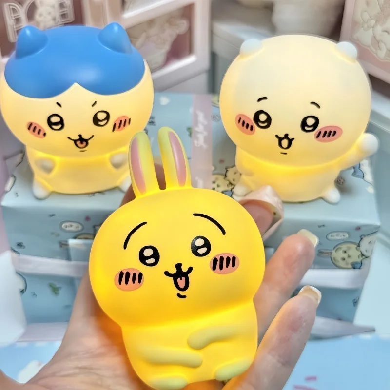Kawaii Chiikawa Night Light Cartoon Ornaments Glowing Toy Hachiware Usagi Model Night Light Bedroom Ornaments Christmas Gift
Kawaii Chiikawa Night Light Cartoon Ornaments Glowing Toy Hachiware Usagi Model Night Light Bedroom Ornaments Christmas Gift