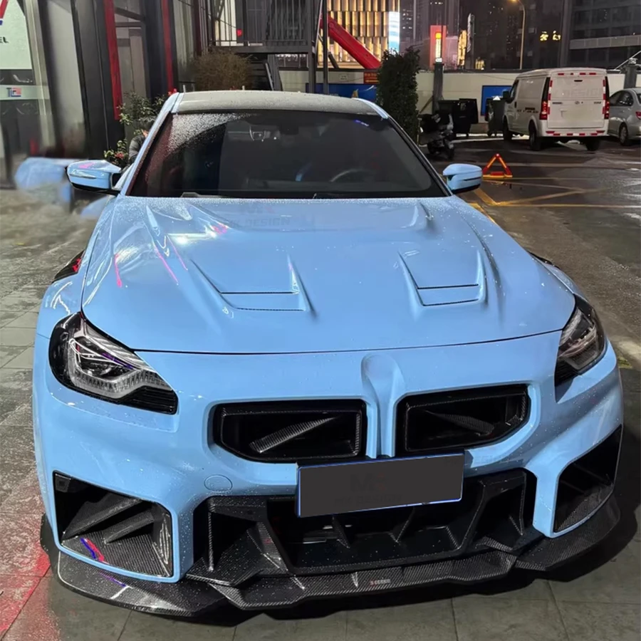 Dry Carbon Fiber SQ Style Front Bumper Grill for BMW M2 G87 2022+ Mesh Grille Kidney Grill Car Accessories
Dry Carbon Fiber SQ Style Front Bumper Grill for BMW M2 G87 2022+ Mesh Grille Kidney Grill Car Accessories