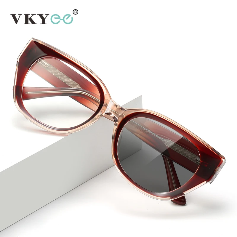 VKYEE модные овальные женские очки для чтения «кошачий глаз» с защитой от синего света, персонализированные фотохромные очки по рецепту LS020
VKYEE модные овальные женские очки для чтения «кошачий глаз» с защитой от синего света, персонализированные фотохромные очки по рецепту LS020