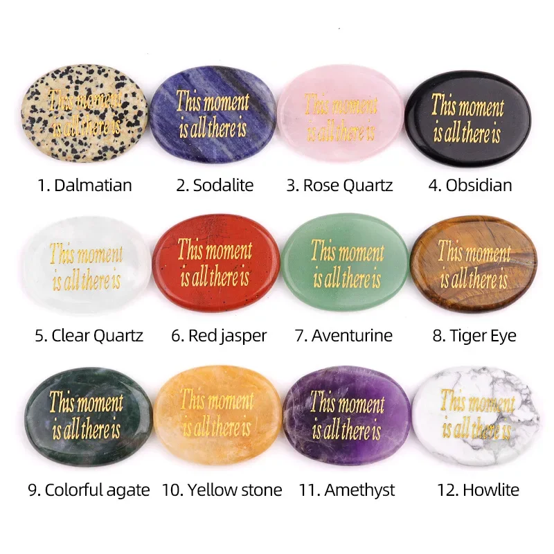 6pcs Natural Stone Inspirational Stones Crystal Amethyst Quartz Tiger Eye Onyx Engraving Room Decoration Jewelry Accessories
6pcs Natural Stone Inspirational Stones Crystal Amethyst Quartz Tiger Eye Onyx Engraving Room Decoration Jewelry Accessories