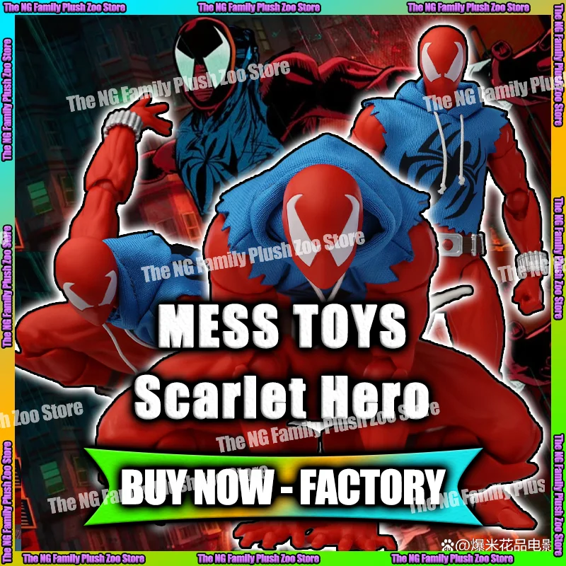 In Stock Mess Toys Scarlet Spider Man Scarlet Hero Messtoys Spiderman Anime Action Figure Figurine Statue Model Gifts Kids Toys
In Stock Mess Toys Scarlet Spider Man Scarlet Hero Messtoys Spiderman Anime Action Figure Figurine Statue Model Gifts Kids Toys
