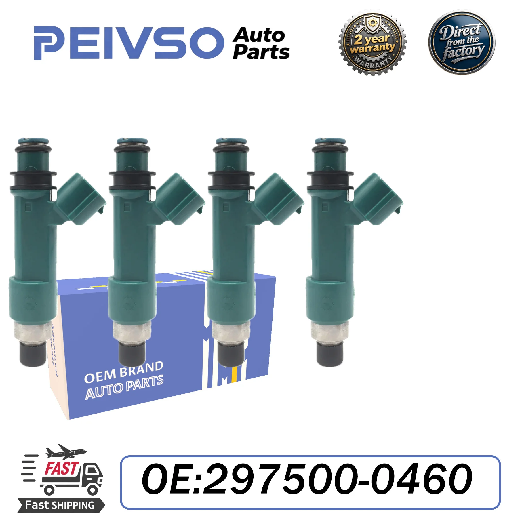 PEIVSO 4pcs 297500-0460 ZJ20-13-250 High Quality Fuel Injector For Mazda 2 2007-2014 Mazda 3 2008-2011 1.3L 1.4L 1.5L 1.6L
PEIVSO 4pcs 297500-0460 ZJ20-13-250 High Quality Fuel Injector For Mazda 2 2007-2014 Mazda 3 2008-2011 1.3L 1.4L 1.5L 1.6L