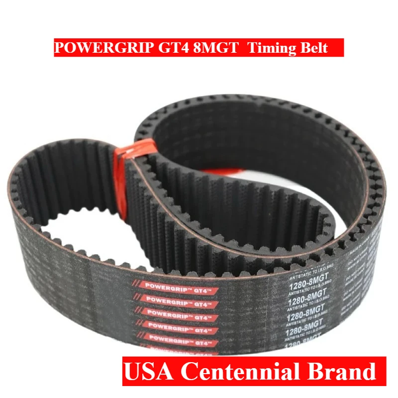 USA POWERGRIP GT4 8MGT 1104 1120 1128 1144 1152 1160 1168 1200 1224 1240 1248 1264-8MGT For 3D Printer Tools Drive Timing Belt
USA POWERGRIP GT4 8MGT 1104 1120 1128 1144 1152 1160 1168 1200 1224 1240 1248 1264-8MGT For 3D Printer Tools Drive Timing Belt