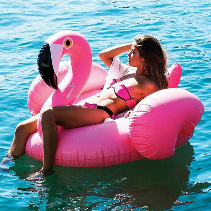 Giant Inflatable Flamingo Pool Floats Pink Ride-on Swimming Circle Ring Adults Children Water Party Toys Piscina Beach Holiday
Giant Inflatable Flamingo Pool Floats Pink Ride-on Swimming Circle Ring Adults Children Water Party Toys Piscina Beach Holiday