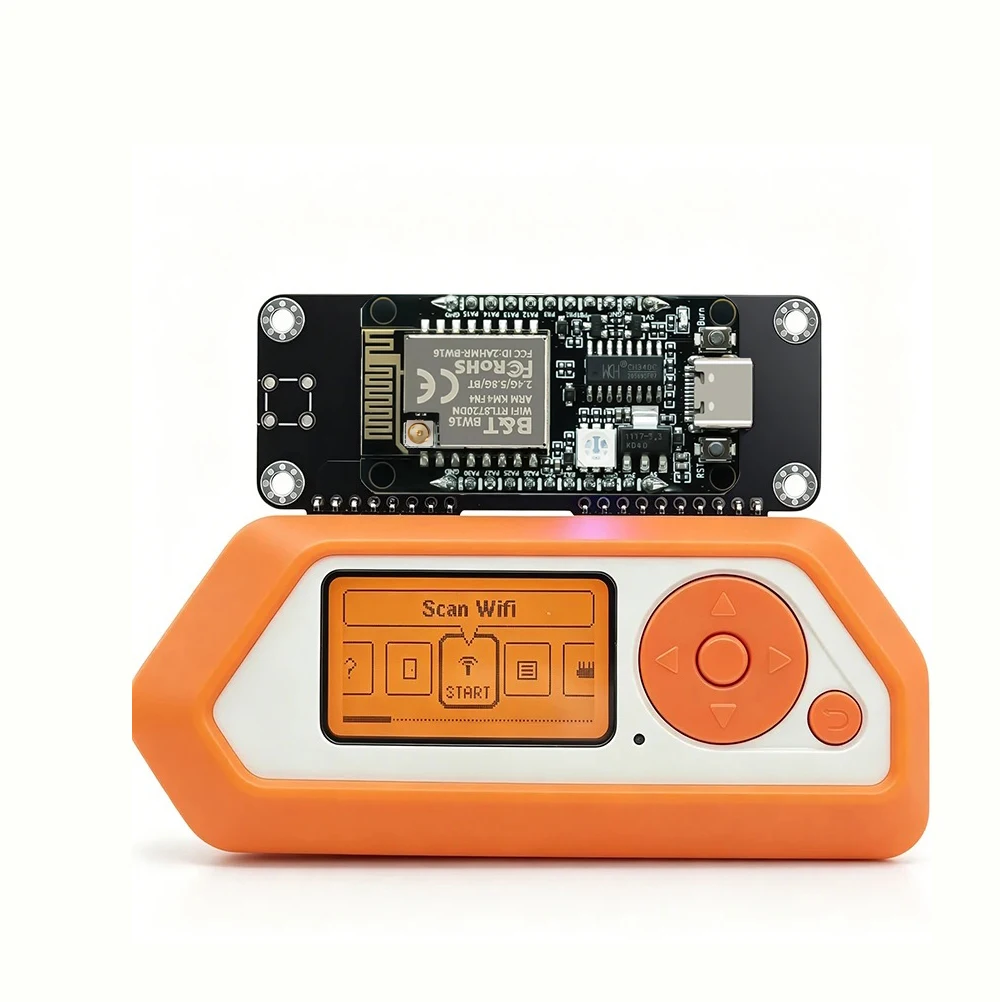 Flipper Zero Dual-Band 2.4G&5G WiFi Devboard, Preloaded Firmware, RTL8720DN (BW16) GPIO Module, Long-Range IoT Network Analysis
Flipper Zero Dual-Band 2.4G&5G WiFi Devboard, Preloaded Firmware, RTL8720DN (BW16) GPIO Module, Long-Range IoT Network Analysis