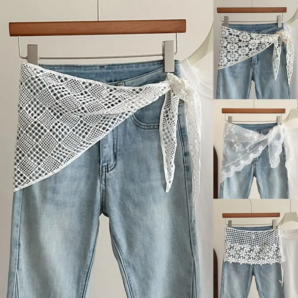 Trendy Lace Trim Fart Curtain Hollowed-out Slim Fit Mini Skirt Y2K Apron Wrap Skirt Women
Trendy Lace Trim Fart Curtain Hollowed-out Slim Fit Mini Skirt Y2K Apron Wrap Skirt Women