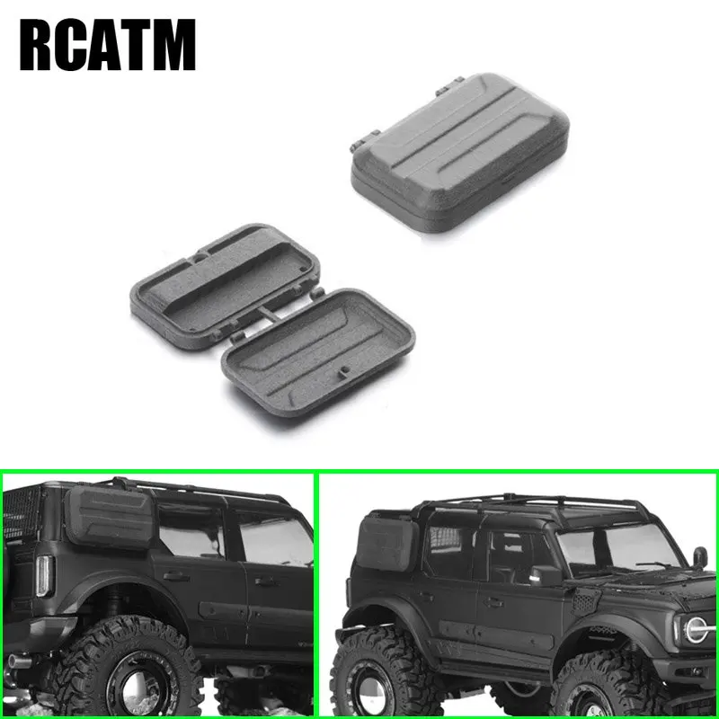 TRX4-M Nylon Tool Case Side Backpack Accessories for 1/18 RC Crawler Car Traxxas TRX4M Bronco Upgrade Parts
TRX4-M Nylon Tool Case Side Backpack Accessories for 1/18 RC Crawler Car Traxxas TRX4M Bronco Upgrade Parts