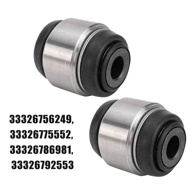 2Pcs Left & Right Rear Control Arm Bearings Ball Joint Mount Bush Rear Lower 33326792553, 33326775552 For BMW E81 E82
2Pcs Left & Right Rear Control Arm Bearings Ball Joint Mount Bush Rear Lower 33326792553, 33326775552 For BMW E81 E82