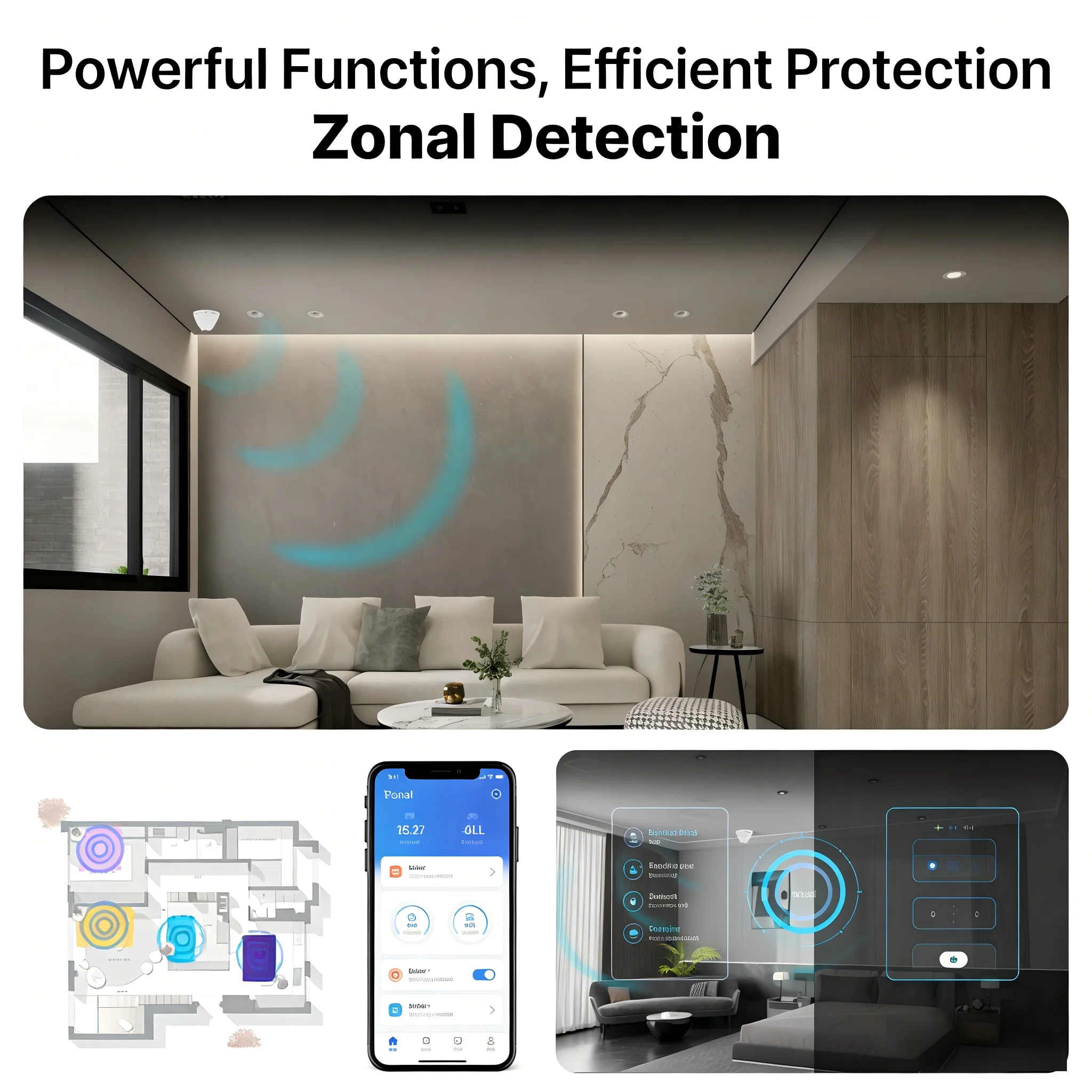 Super Smart Home Body Sensor 60GHz Millimeter Wave 99.9% Accuracy Fall Warning & Precise Point Detection for Smart Mansion
Super Smart Home Body Sensor 60GHz Millimeter Wave 99.9% Accuracy Fall Warning & Precise Point Detection for Smart Mansion
