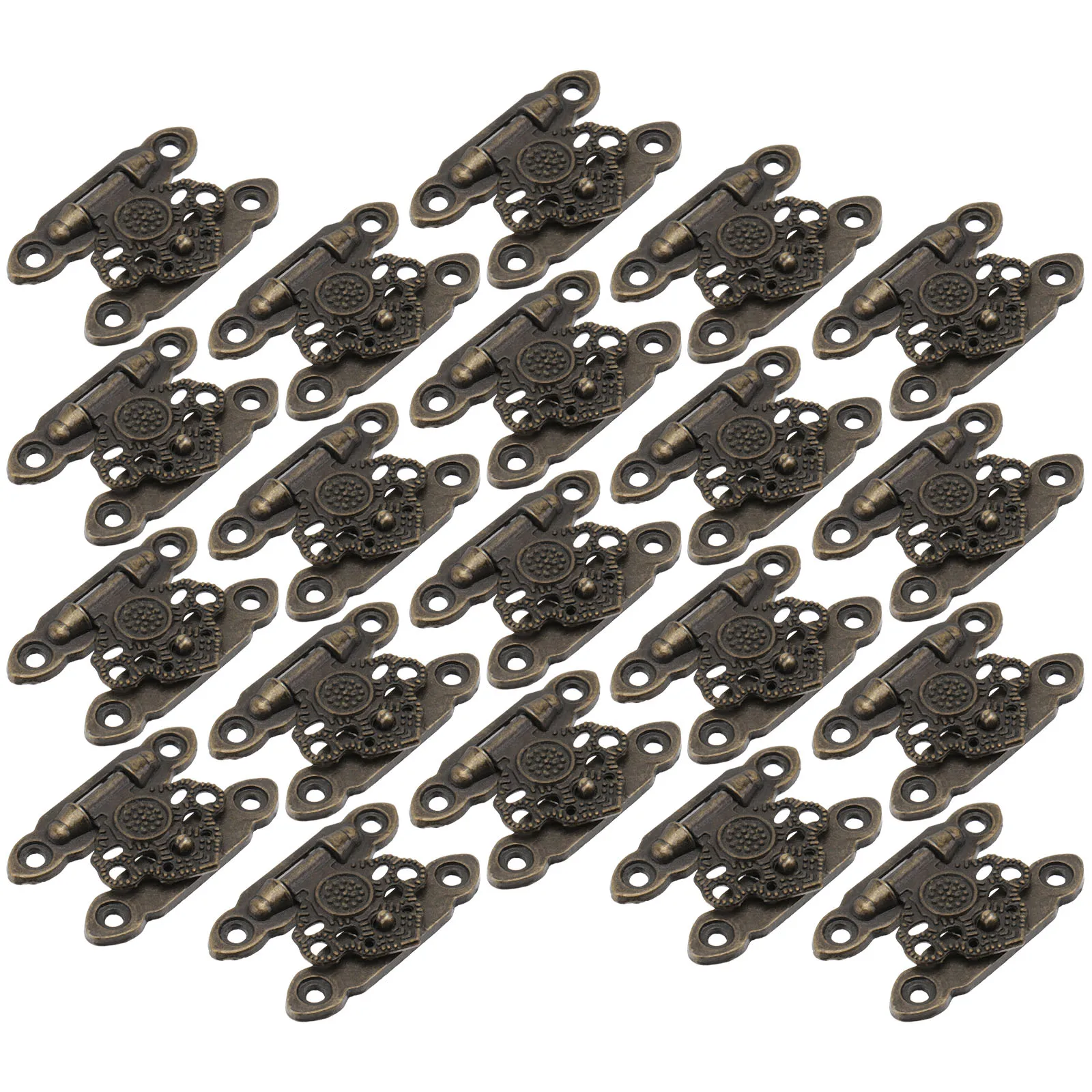 20PCS Zinc Wooden Box Lock Buckle Box Latch Buckle Hardware Bag Suitcase Lock Durable Wood Metal Hasp Replacement
20PCS Zinc Wooden Box Lock Buckle Box Latch Buckle Hardware Bag Suitcase Lock Durable Wood Metal Hasp Replacement