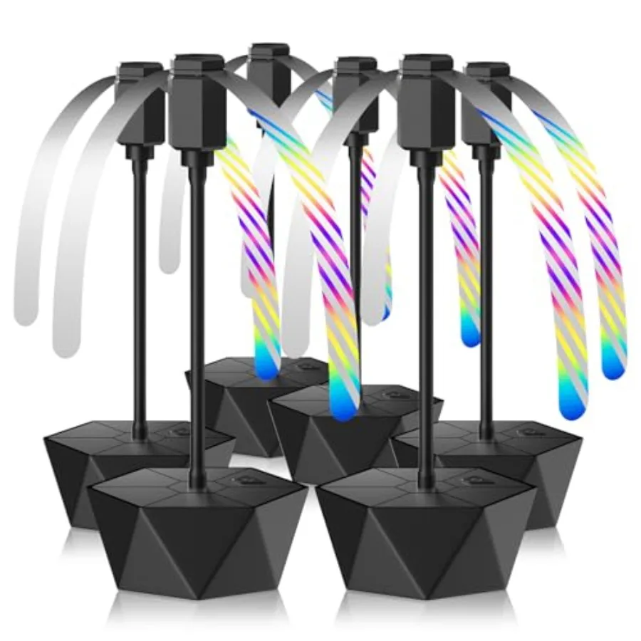 Portable Battery Powered Fly Fans for Tables Up to 15 Hours Working Time, 6-Pack Indoor Outdoor Food Fan with Flexible Goose-Ne
Portable Battery Powered Fly Fans for Tables Up to 15 Hours Working Time, 6-Pack Indoor Outdoor Food Fan with Flexible Goose-Ne