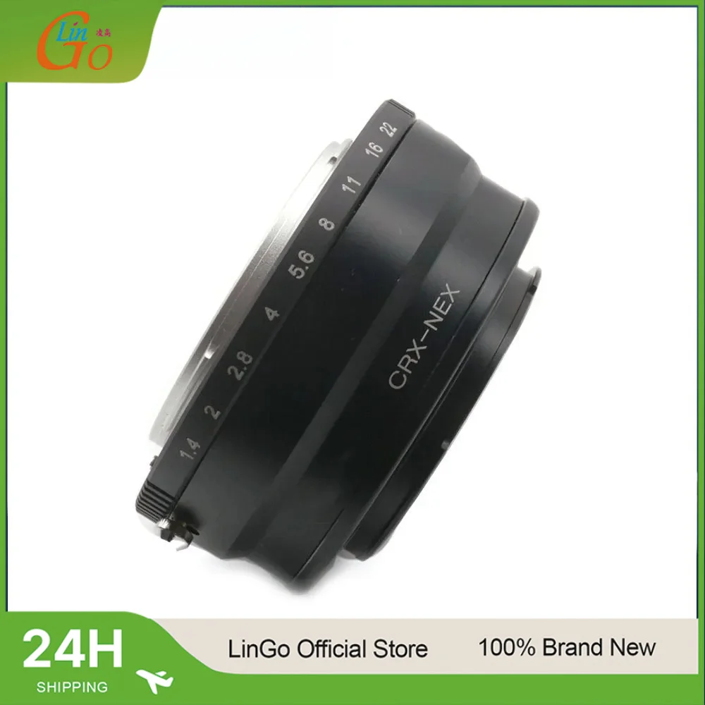 Lin Go CRX-NEX Mount Adapter Ring For Contarex Lens And NEX E-mount Camera NEX-7 A7 A7R A7S
Lin Go CRX-NEX Mount Adapter Ring For Contarex Lens And NEX E-mount Camera NEX-7 A7 A7R A7S