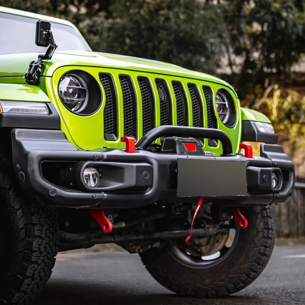 Maiker 10th Anniversary Front Bumper With Corner With Sensor Holes For Jeep Wrangler JL/Gladiator JT Steel Bumper Accessories
Maiker 10th Anniversary Front Bumper With Corner With Sensor Holes For Jeep Wrangler JL/Gladiator JT Steel Bumper Accessories