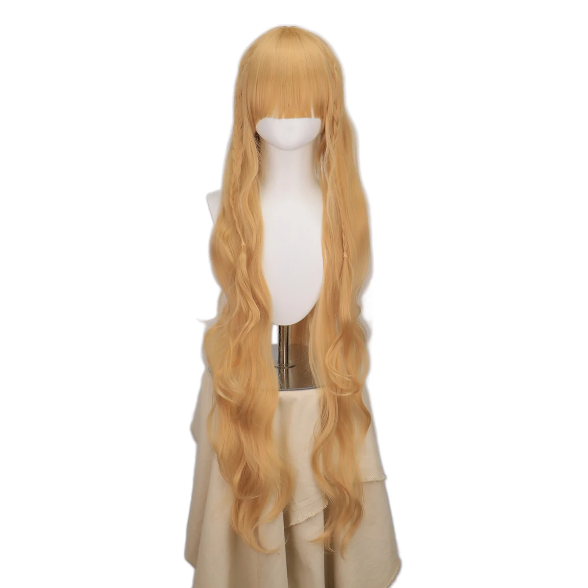 100 cm Women Long Wavy Blonde Wigs Party Cosplay Brown Blonde Costume Halloween Wigs Resistant Fiber Synthetic Hair for Women
100 cm Women Long Wavy Blonde Wigs Party Cosplay Brown Blonde Costume Halloween Wigs Resistant Fiber Synthetic Hair for Women