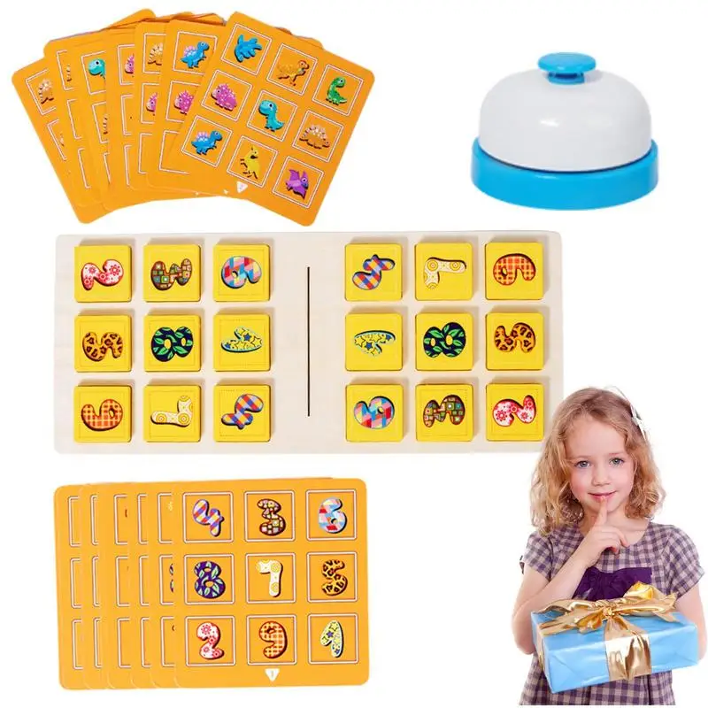 Настольная игра Монтессори в виде динозавра, обучающая игра Монтессори, обучающая игрушка и игра в сочетание, деревянная двусторонняя игра
Настольная игра Монтессори в виде динозавра, обучающая игра Монтессори, обучающая игрушка и игра в сочетание, деревянная двусторонняя игра