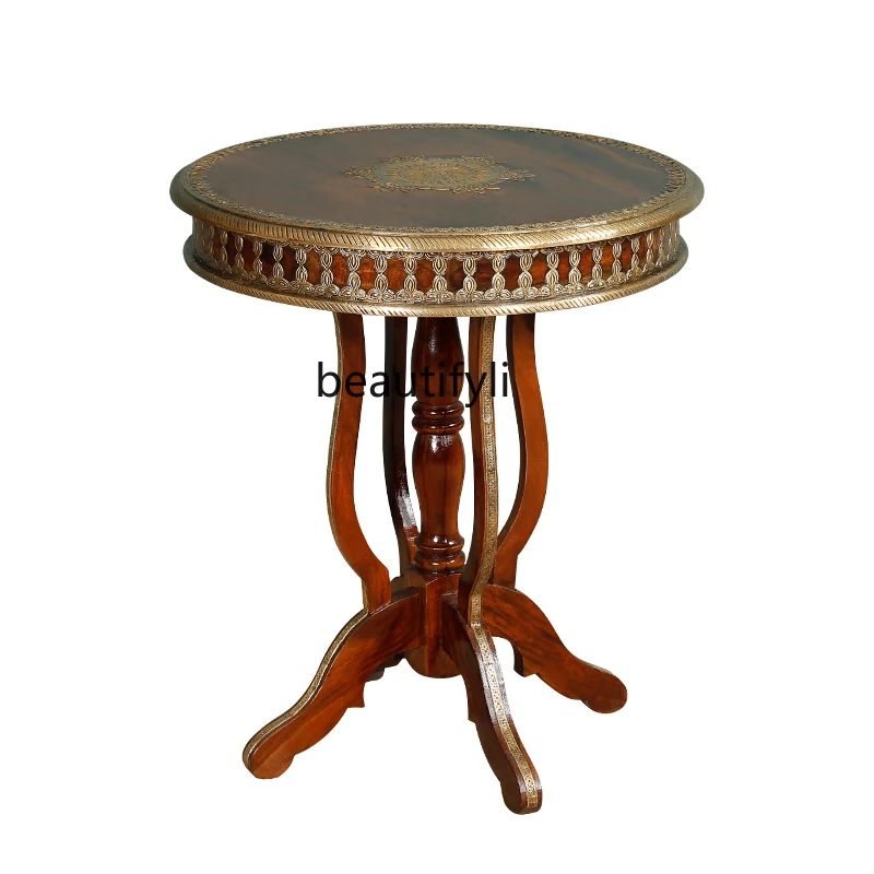 India Paulownia Living Room Small Coffee Table Sofa Solid Wood Side Table Rosewood round Table
India Paulownia Living Room Small Coffee Table Sofa Solid Wood Side Table Rosewood round Table