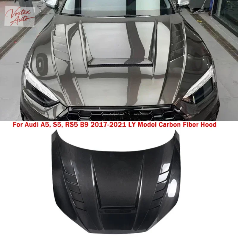 For Audi A5 S5 RS5 B9 2017-2021 Carbon Fiber Engine Hood Car Modified Styling Parts Direct Replacement Durable
For Audi A5 S5 RS5 B9 2017-2021 Carbon Fiber Engine Hood Car Modified Styling Parts Direct Replacement Durable