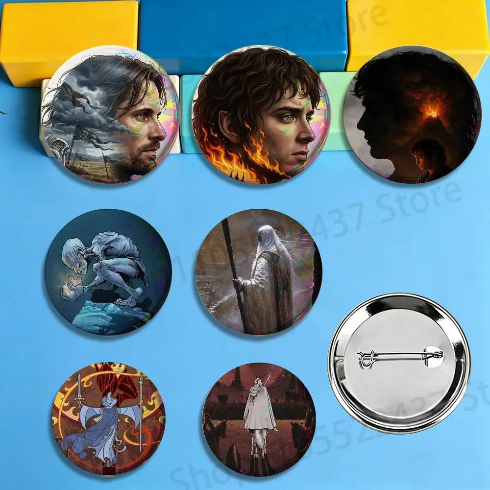 The L-Lord of the R-Rings Badges Pins Button Custom Anime Role Old-school Brooches Cartoon Collar Gifts
The L-Lord of the R-Rings Badges Pins Button Custom Anime Role Old-school Brooches Cartoon Collar Gifts